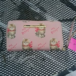 Betsey Johnson cat wallet